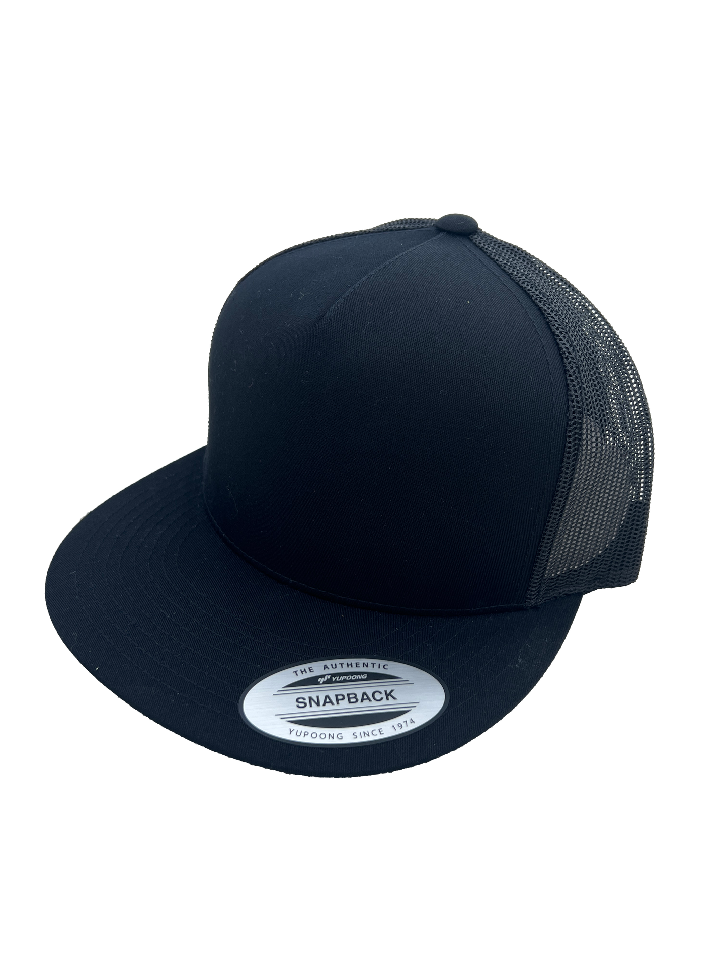 Yupoong Classics 6006 Style Custom Leather Patch Hat