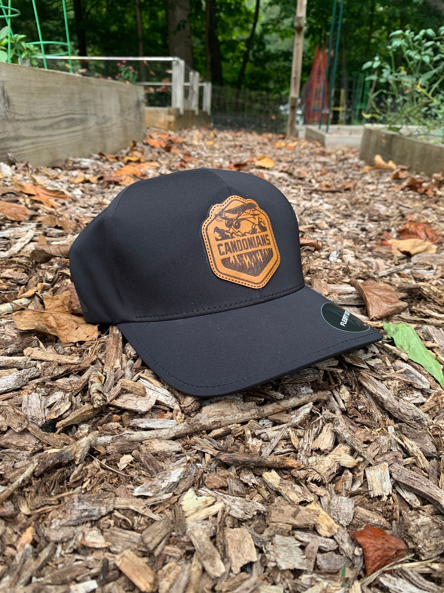 Candonians Exclusive Leather Badge Cap