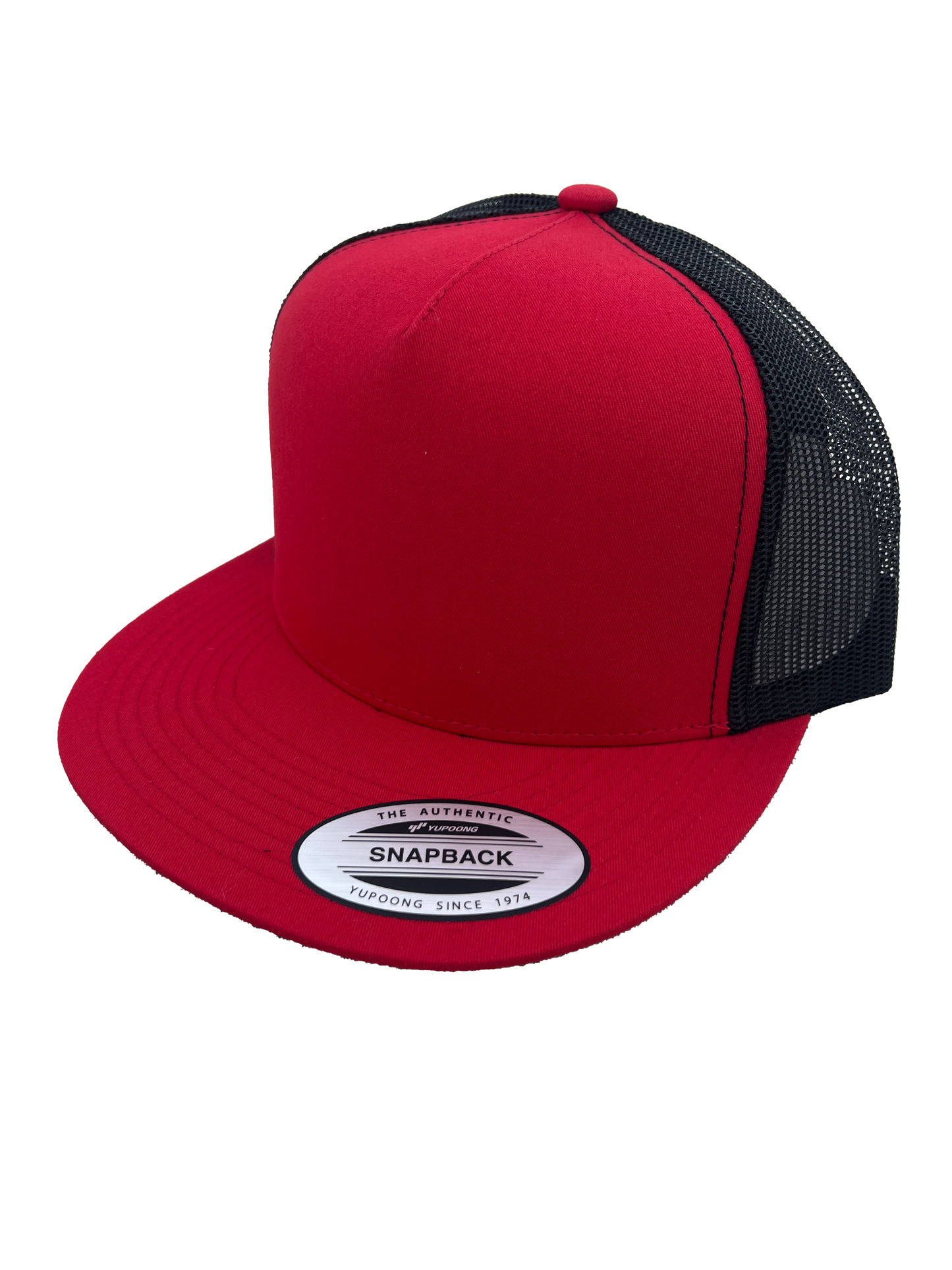 Yupoong Classics 6006 Style Custom Leather Patch Hat