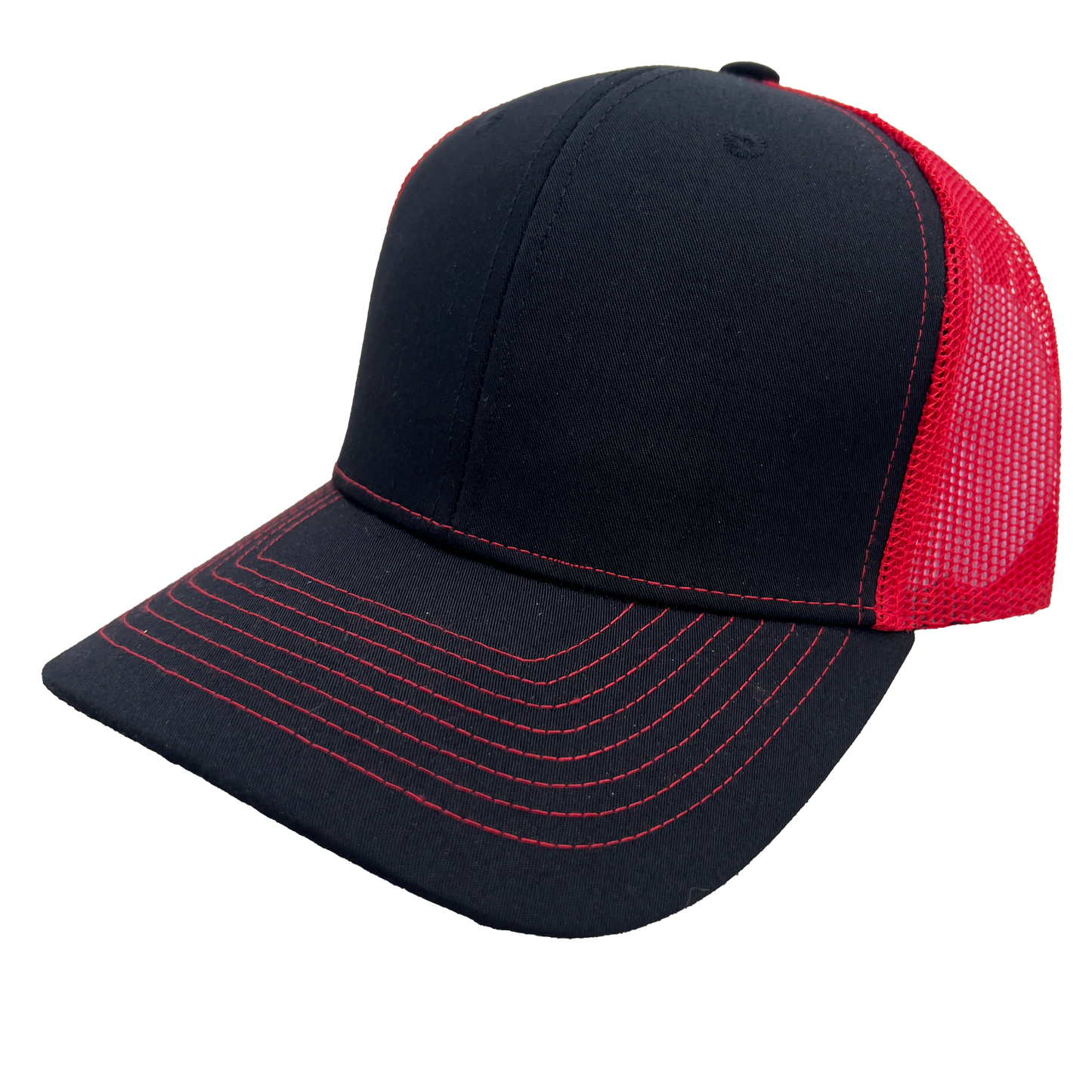 Cobra 112 Style Custom Leather Patch Trucker Hat