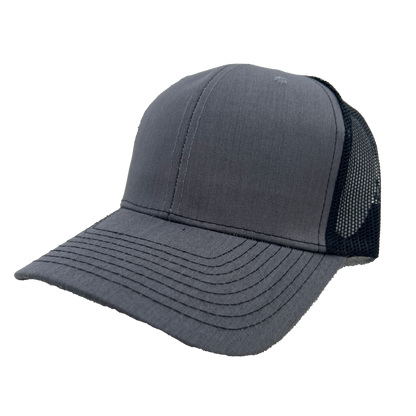 Cobra 112 Style Custom Leather Patch Trucker Hat