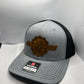 Richardson 112 Powerstroke 7.3 Diesel Leather Patch Trucker Cap