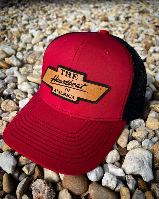 Chevrolet Heartbeat of America Leather Patch Hat