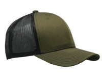 Powerstroke 6.4 Leather Trucker Cap