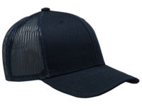 Powerstroke 6.4 Leather Trucker Cap